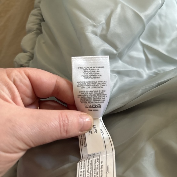 Express Light Gray Puffer Jacket - Picture 6 of 6